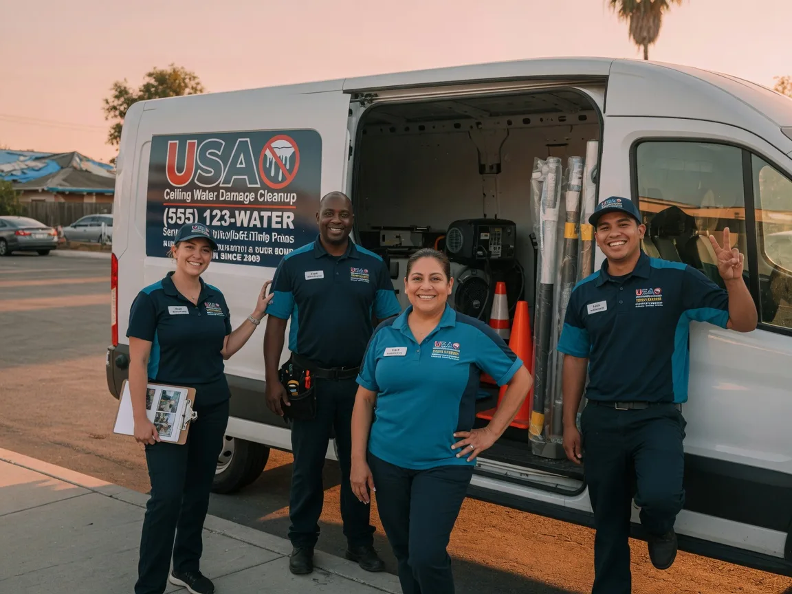 Ceiling Water Damage Restoration company in Gravette, AR